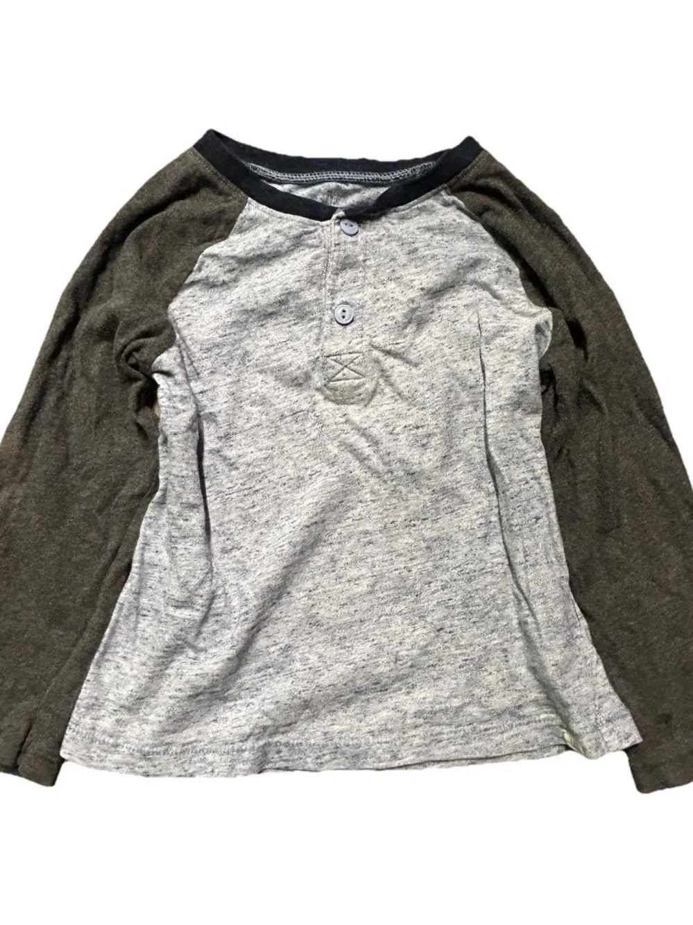 Toddler Boy Tops Flannel ABC’s T Shirt Long Sleeve Shirts Size 4T